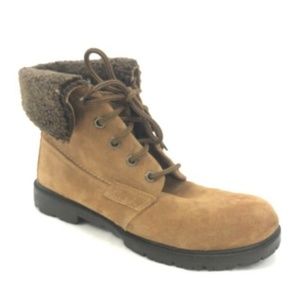 Earth Shoe Womens Tan Stadium Boot 9.5